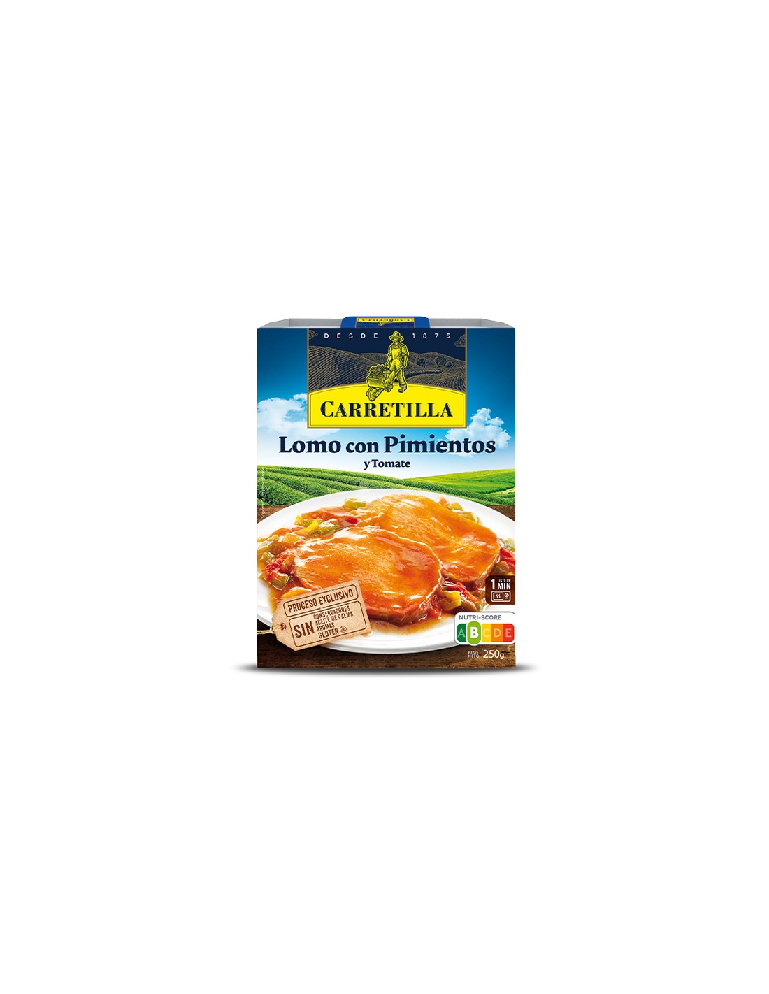 CARRETILLA/LOMO CON PIMIENTOS 10 X 250 GRS.