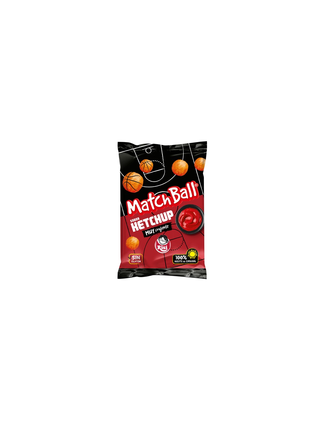RISI/FAMILIAR MATCHBALL KETCHUP 105 GRS. X 10 UND.