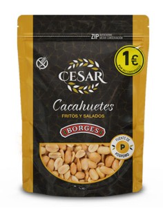 BORGES 1E CACAHUETE FRITO 8 UND. X 100 GRS.