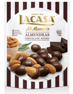 LACASA/DOYPACK ALMENDRA CHOCO NEGRO 9 X 125 GRS.