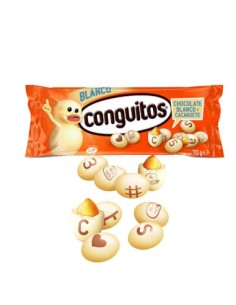 LACASA/70 GRS. CONGUITO BLANCO  X 18 UND.