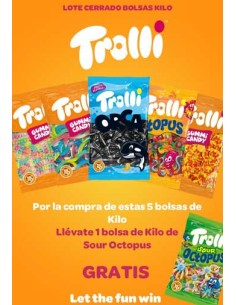 TROLLI/LOTE PROMOCION 5 + 1 KG.