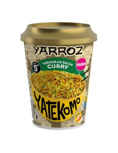 YARROZ VERDURAS CURRY  8 UDS  X  84 GRS.