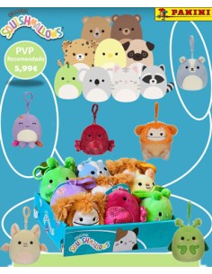 PANINI/SQUISHMALLOWS LLAVEROS 5,99E 9 UND.