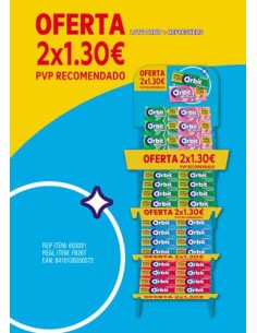 MARS/LOTE ORBIT 2 X 1,30E +REFRESHERS 152 UND.