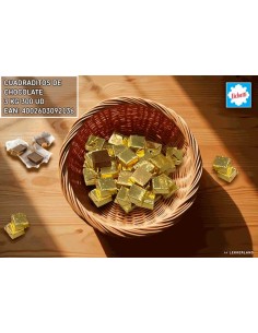 LEKK/CUADRADITO CHOCOLATE 3 KGS.