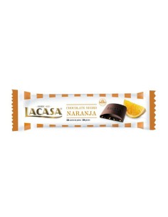 LACASA/BARRITAS CHOCO NARANJA 16 X 25 GRS.