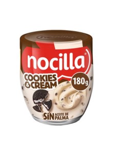 IDILIA/NOCILLA VASO COOKIES & CREAM 180 GRS. C/12