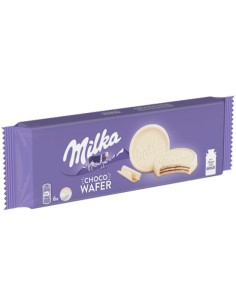 MOND/MILKA CHOCO WAFER BLANCO 180 GR. X 18 UND.