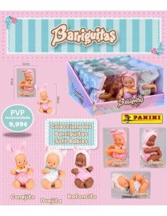 PANINI/BARRIGUITAS SOFT BABIES 9,99E 12 UND.