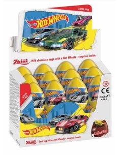 BIP/HUEVO HOT WHEELS 24 UND.