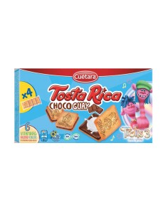 CUETARA/TOSTA RICA CHOCOGUAY 168 GRS. X 18 UND.