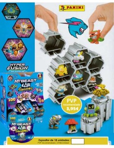 PANINI/MR. BEAST SINGLE PACK 3,95E 18 UND.