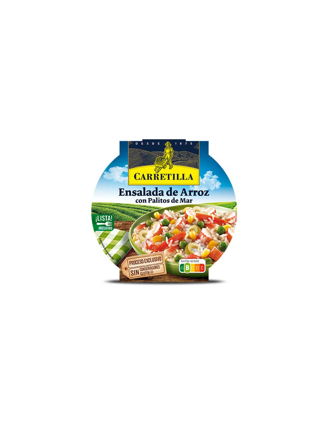 CARRETILLA/ENSALADA ARROZ CON PALITOS 8 U X 240 GR