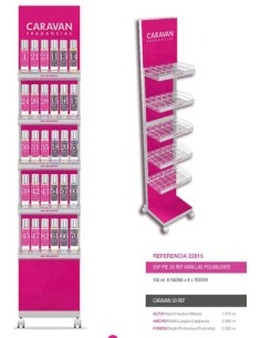 EXPOSITOR GASOLINERAS CARAVAN 90 UND.