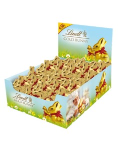 LINDT/GOLD BUNNY LECHE 440 GRS.  40 UND. C/8