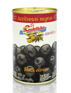 CABILDO/LATITA ACEITUNAS NEGRAS 240/260 12 UND.