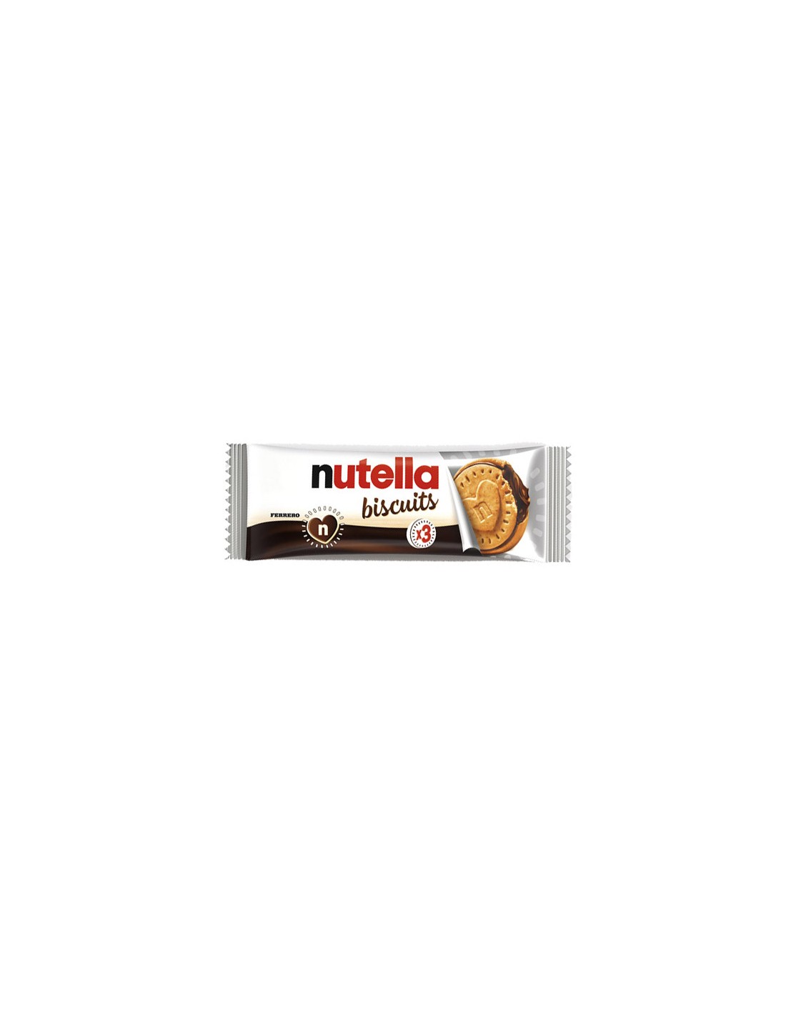 FERRERO/BARRITA NUTELLA BISCUITS 28 UDS.