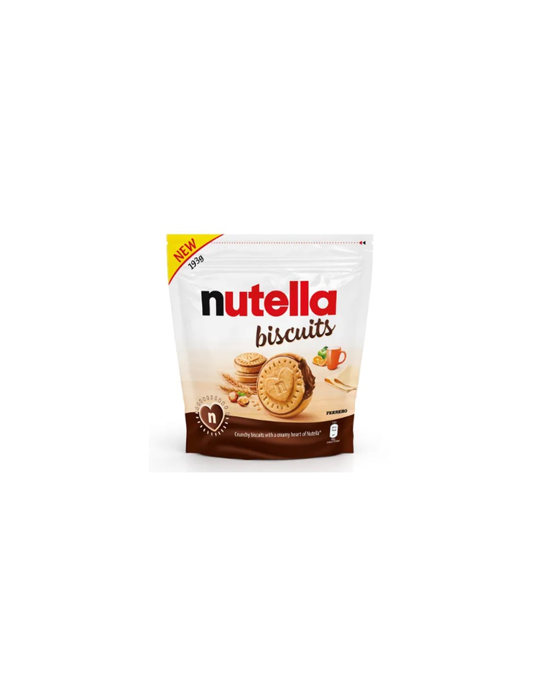 FERRERO/NUTELLA BISCUIT 193 GRS. T 14 X 10
