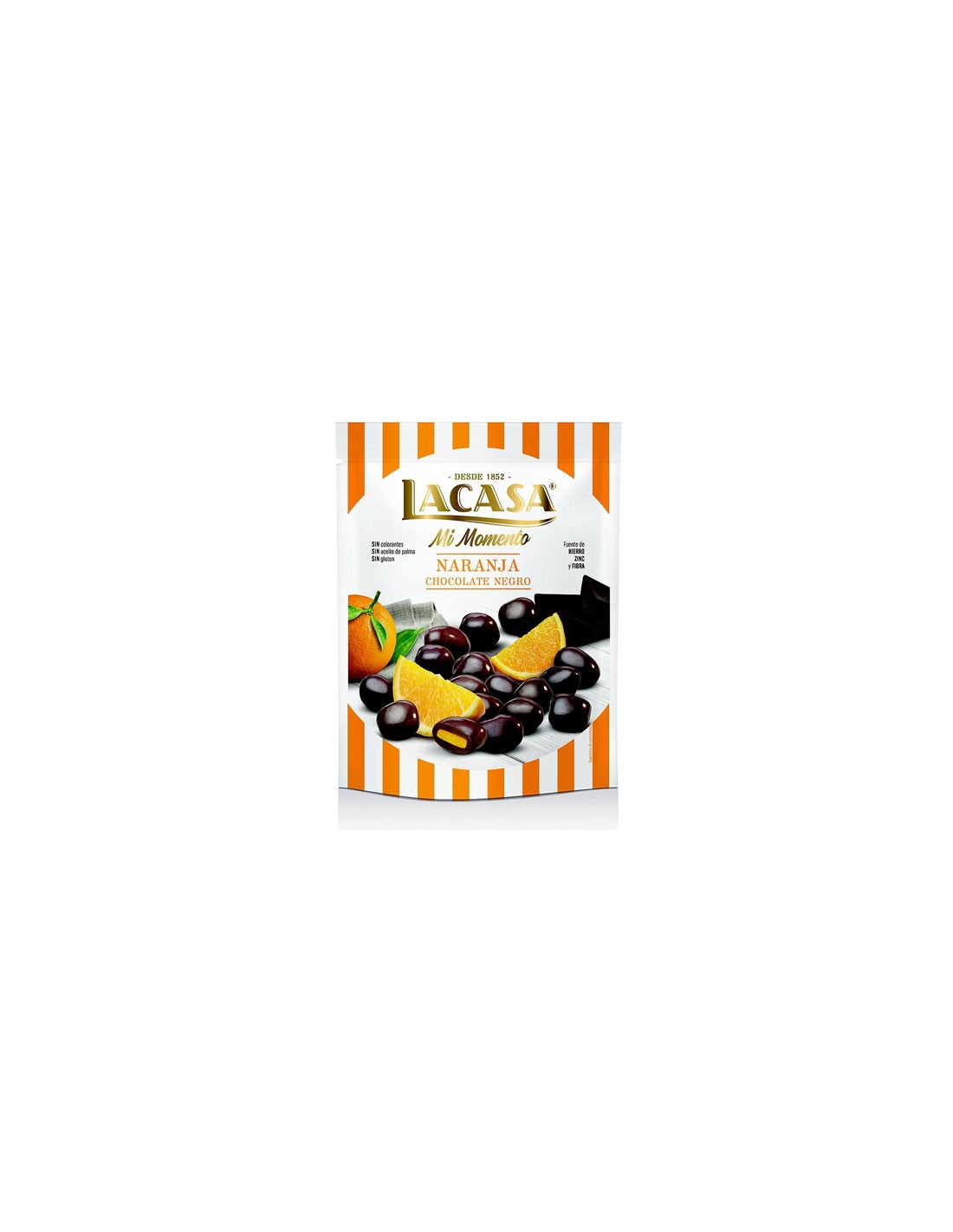 LACASA/DOYPACK NARANJA CHOC.NEGRO 9 X 125 GRS.