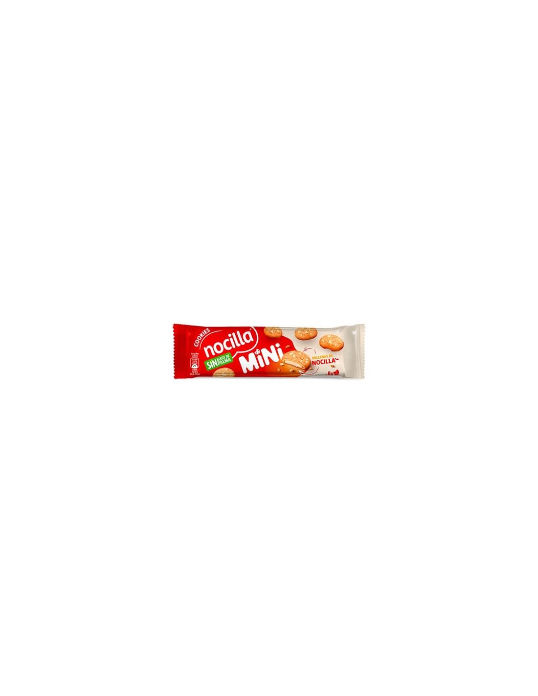 IDILIA/NOCILLA MINI COOKIE BLANCA X 12 UND.