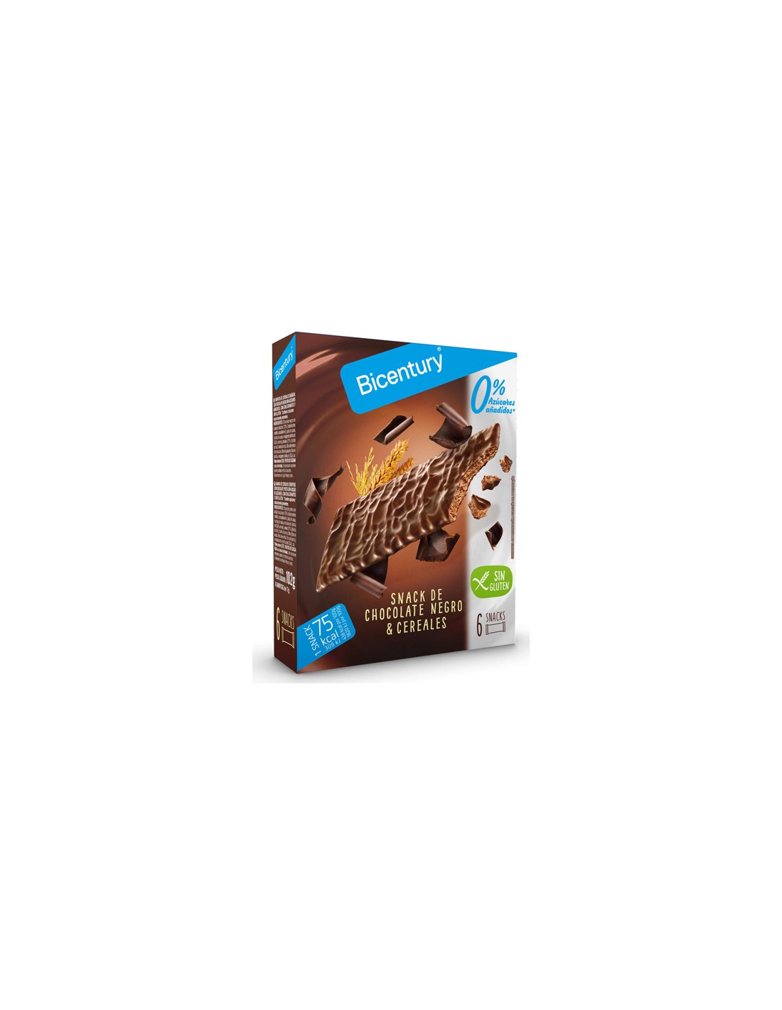 SACIALIS CHOCO NEGRO S/A S/GLUTEN 16 X 6