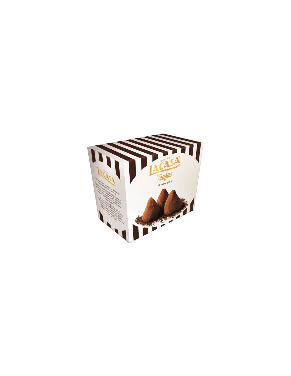 LACASA/TRUFAS CACAO 10 X 200 GRS.