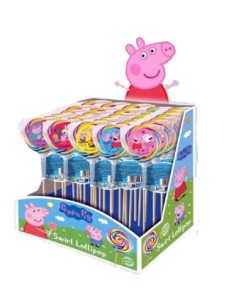 LACASA/PIRULETA ESPIRAL PEPPA PIG 30 UND. C/2
