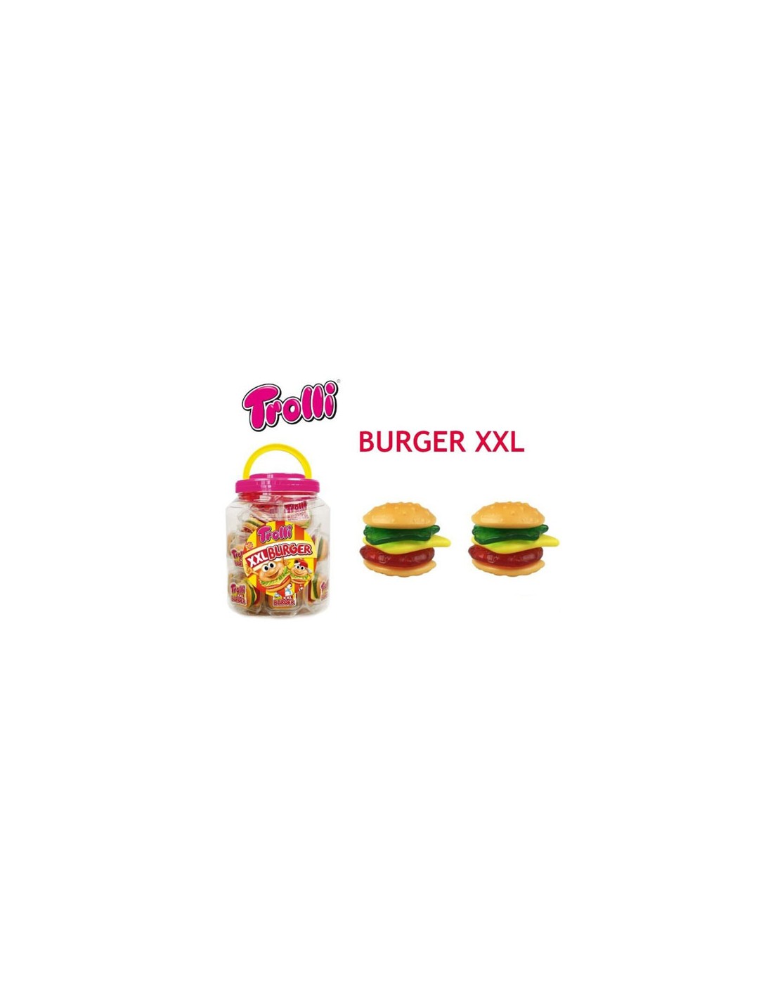 TROLLI/XXL BURGUER 20 UND.  C/6
