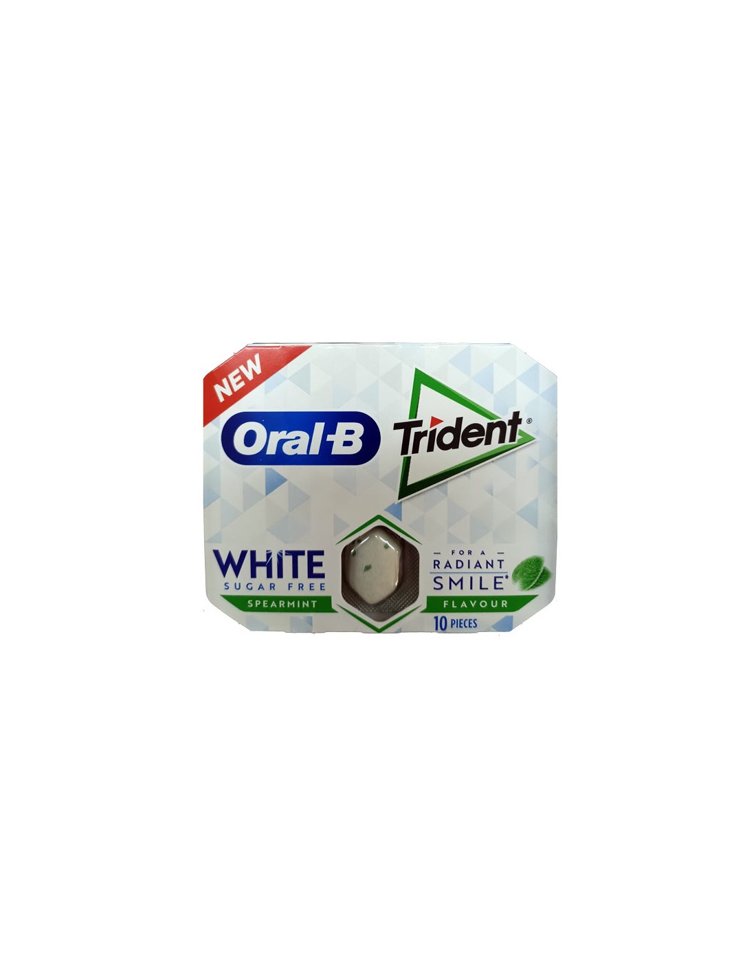 CHUPA/TRIDENT ORAL B WHITE 12 UND. C/12