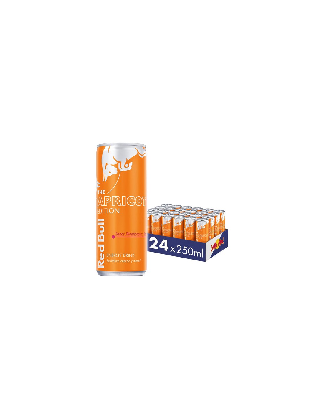 RED BULL ALBARICOQUE/FRESA    24 UND. X 250 ML.