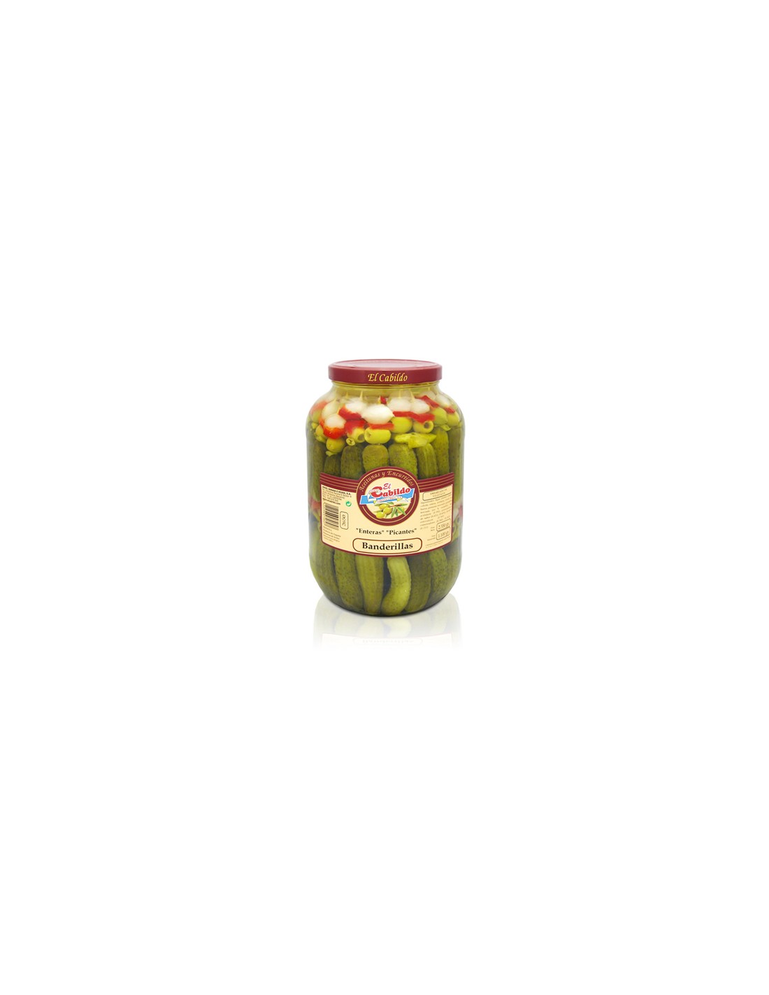 CABILDO/GALON BANDERILLA PICANTE 2 KG. ESC. C/3