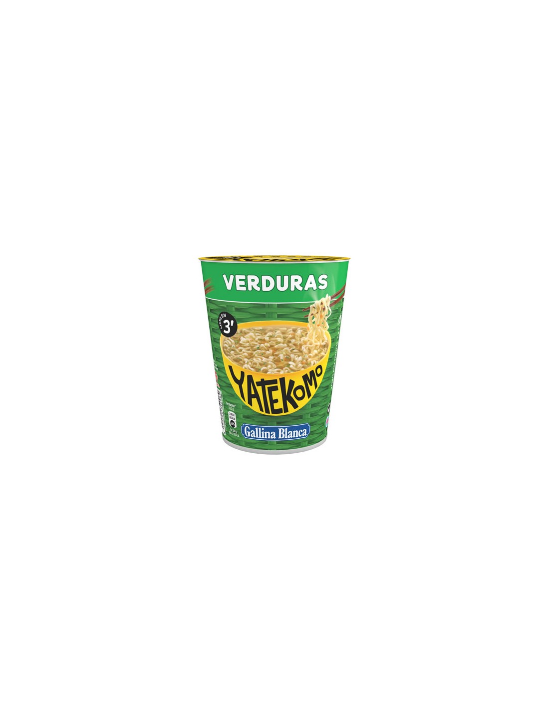 YATEKOMO VERDURAS 8 X 59 GRS.