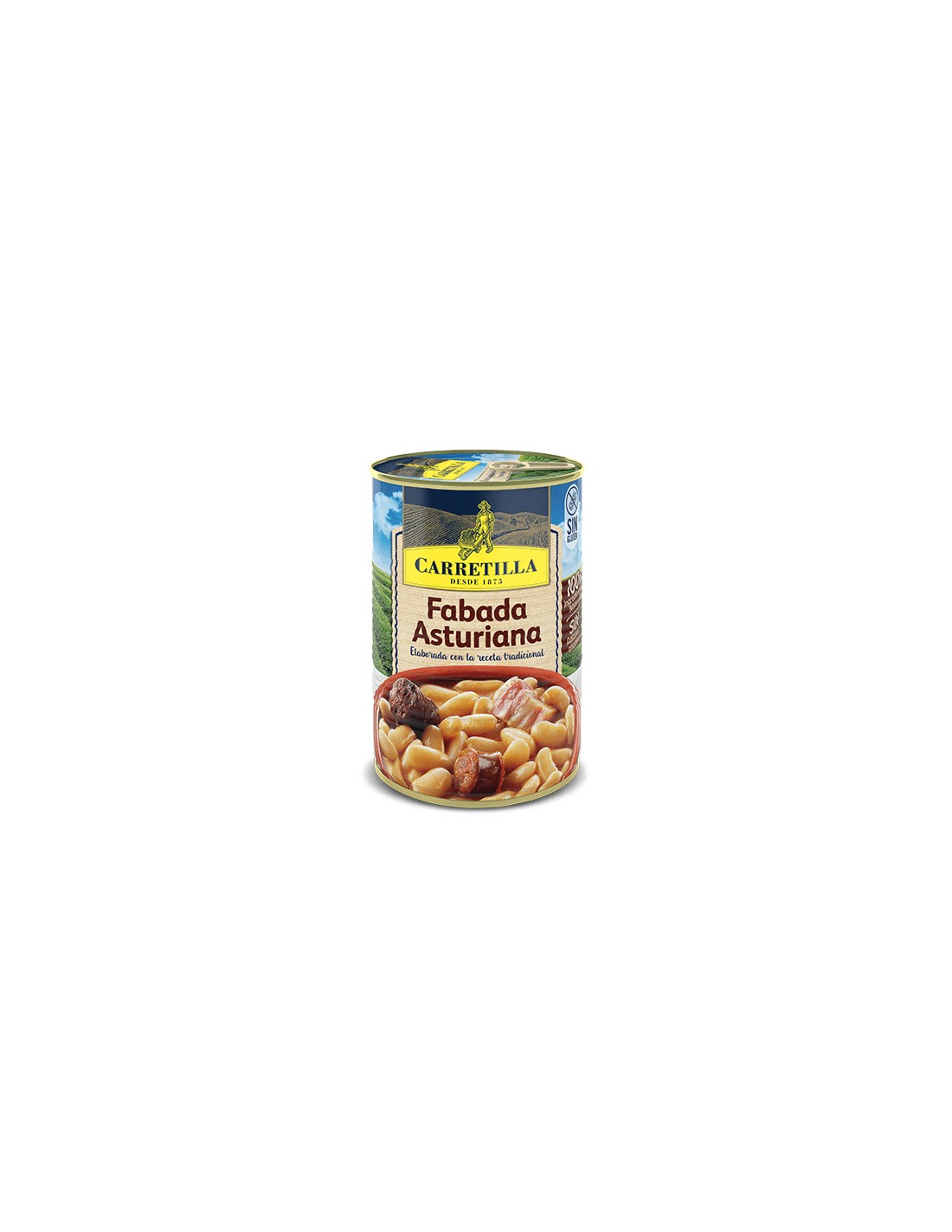 CARRETILLA/LATAS FABADA ASTURIANA 12 X 435 GRS.