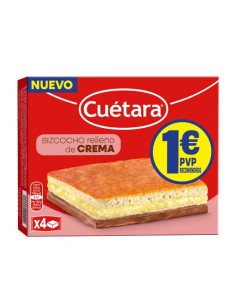 CUETARA/SANDWICH CREMA 16 UND. 1E