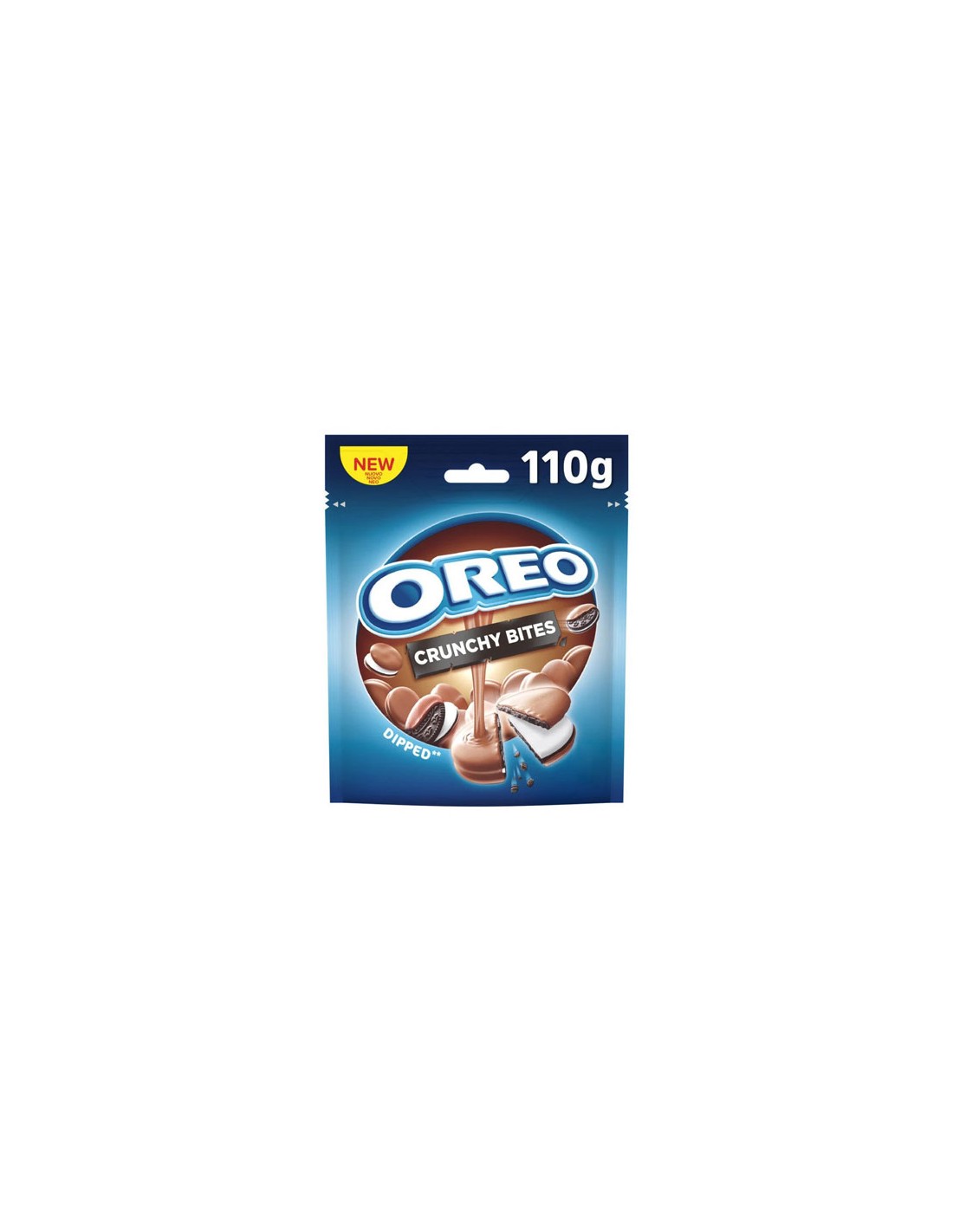 MOND/OREO 110 GRS. CRUNCHY BITES DIPPED 8 UND.