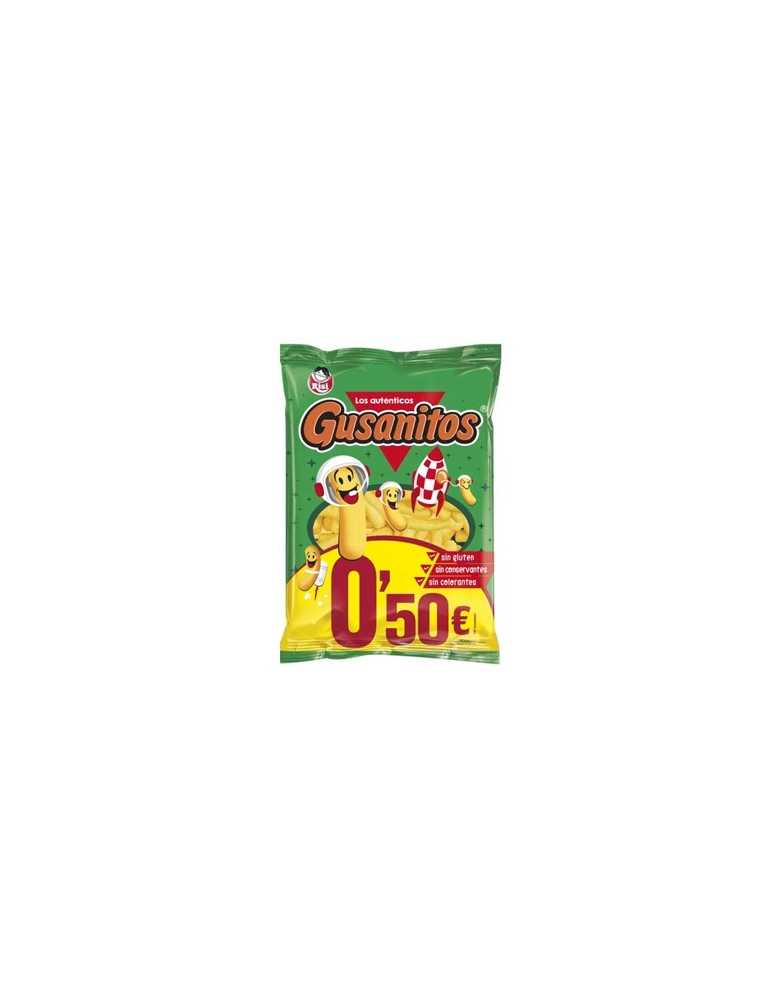 RISI/0,50E GUSANITOS PVR 35GR X 30 UN.