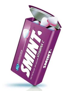 CHUPA/SMINT TIN FRUTOS ROJOS 12 UND. C/12