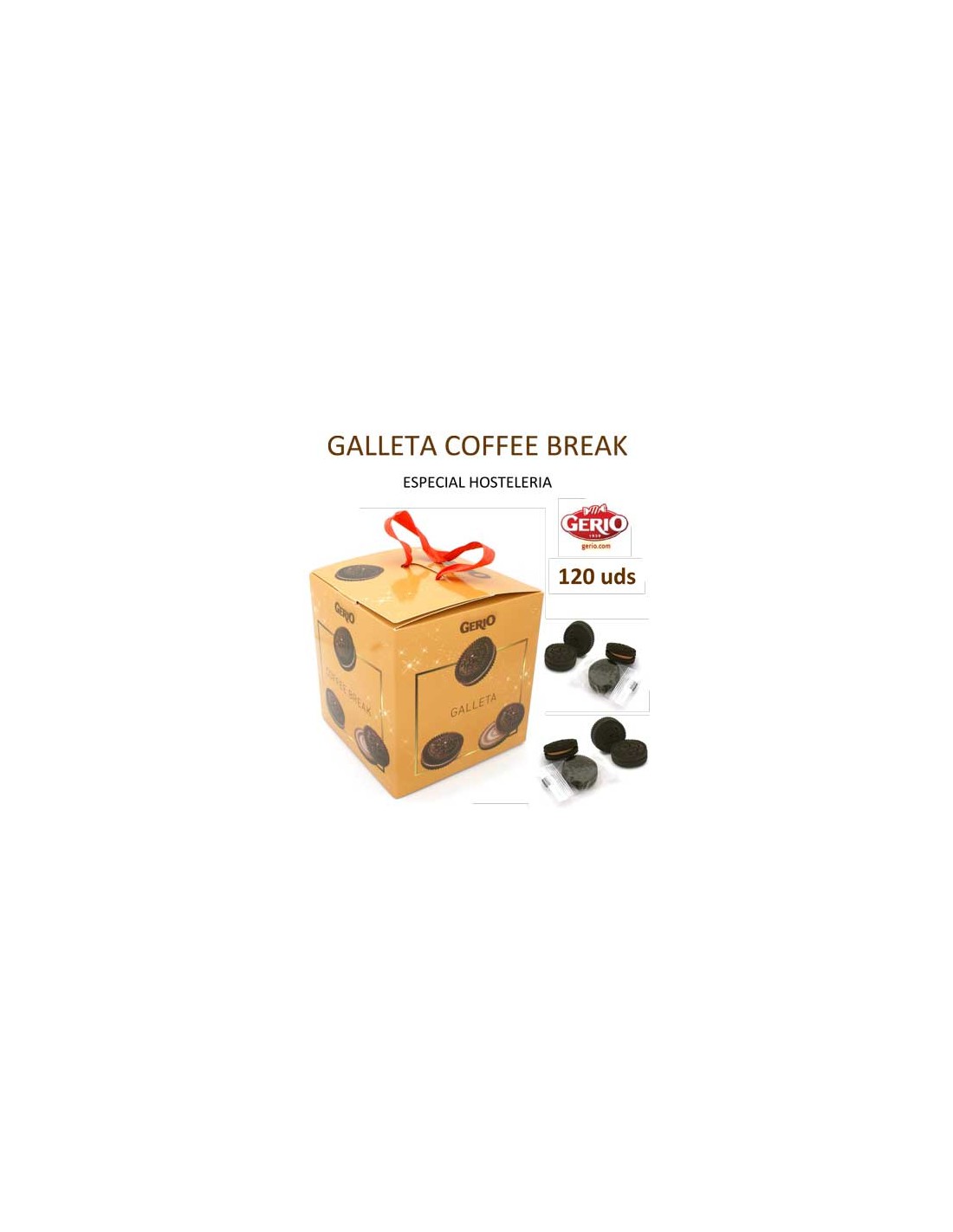GERIO/GALLETA COFFEE BREAK 120 UND. C/12