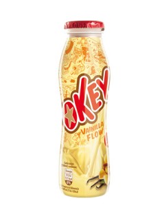 BATIDO OKEY VAINILLA PET 188 ML. 18 UND.