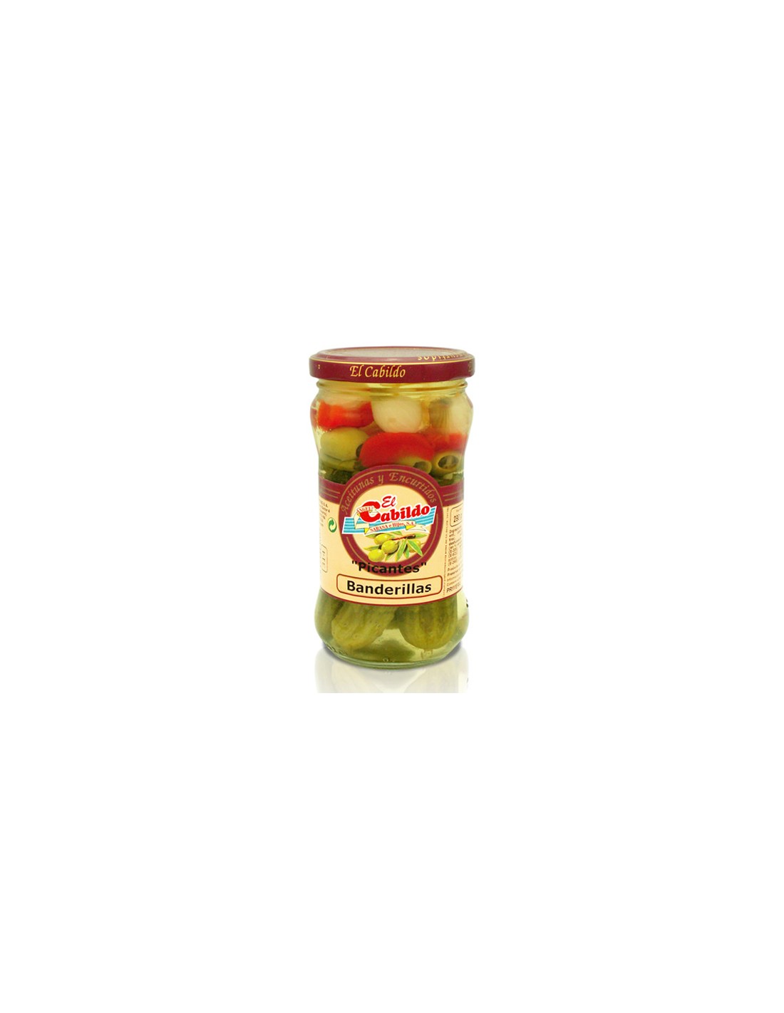 CABILDO/S-314 BANDERILLA ENTERAS PICANTES 12X120 G