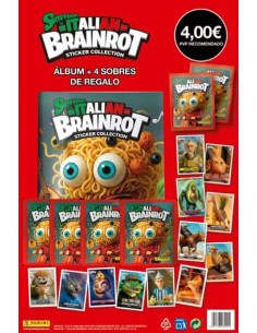 PANINI/SOBRES SKIFIDOL BRAINROT 0,80E 36 UND. C/20