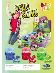 COOL/SOUR BUSTERS SKULL SLIME 9 UND. C/4