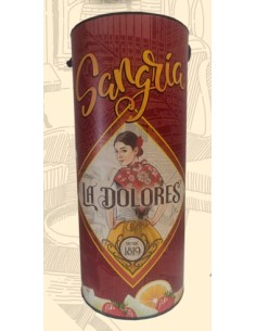CANISTER SANGRIA LA DOLORES 3 LITROS C/4