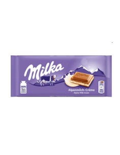 MOND/MILKA TABLETA CREMA DE LECHE 100 GRS. X 22U.