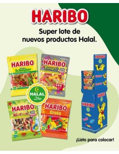 HARIBO/LOTE HARIBO HALAL 60 + 12 S/C