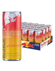 RED BULL WINTER APPLE GINGER 24 UND. X 250 ML.