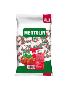 LACASA/KG. SIN AZUCAR MENTOLIN FRESA-MENTA C/8