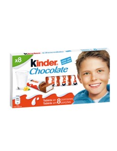 FERRERO/KIND. T.8 X 10  CHOCOLATE C/4