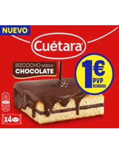 CUETARA/SANDWICH CHOCO 1E 16 UND.